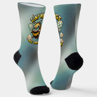 Buzzing for Greatness Socks