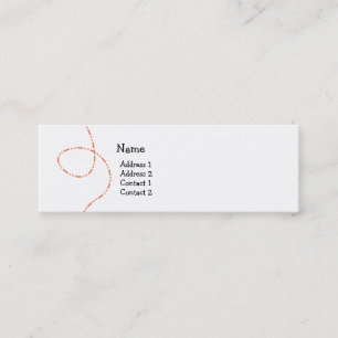 Buzzy Bee Mini Business Card