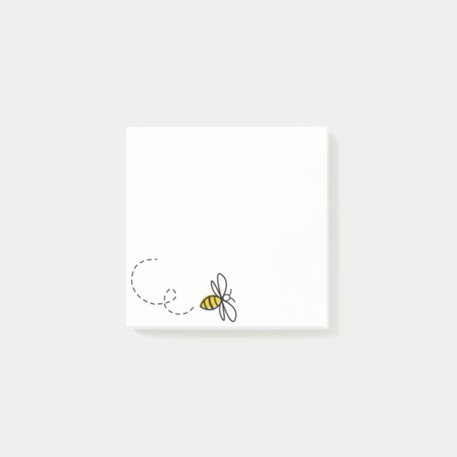 Buzzy Bee Sticky Notes (Front)