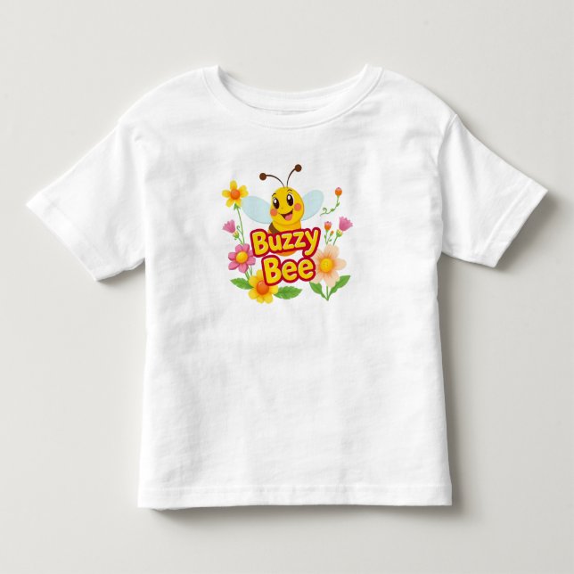 Buzzy Bee Toddler T-Shirt (Front)