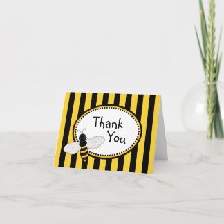Buzzzing Bees Thank You Note Cards