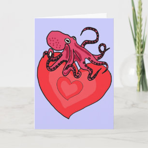 BV- Funny Octopus Love Card