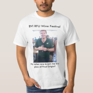 BVI RFU Wine Festival T-Shirt