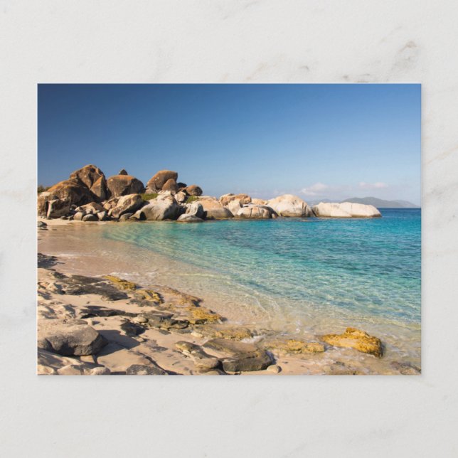 BVI, Virgin Gorda, The Baths National Park Postcard (Front)