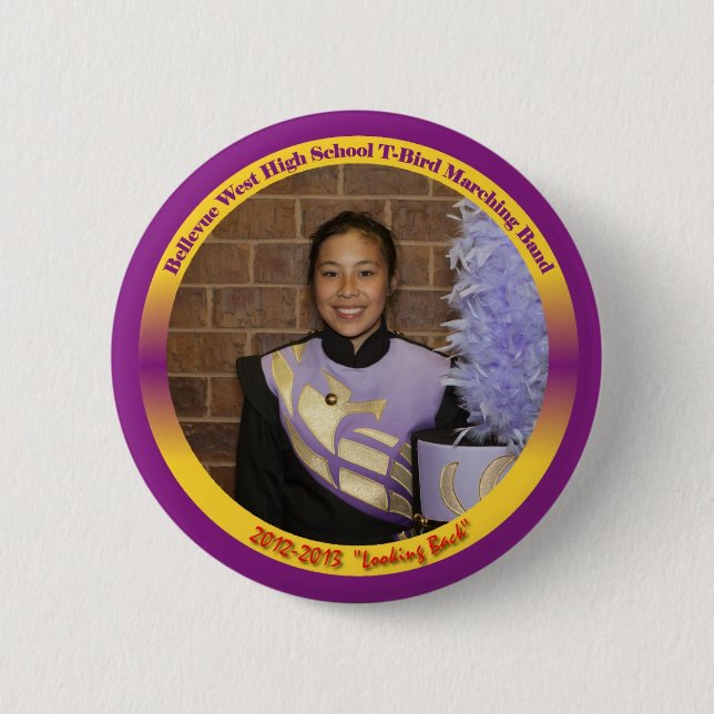 BW12-8525 6 CM ROUND BADGE (Front)