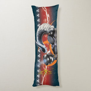 BW! BIOHAZARD WARNING! SKULL BODY CUSHION