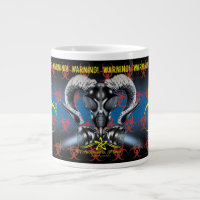 BW! BIOHAZARD WARNING! SKULL