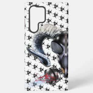 BW! BIOHAZARD WARNING! SKULL SAMSUNG GALAXY CASE