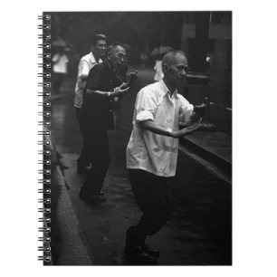 BW China Shanghai morning gymnastic 1970 Notebook