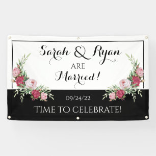 BW Elegance Personalised (Day of) Wedding Banner