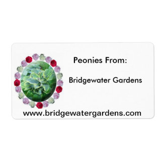 BW Gardens Logo, Bridgewater Gardens, Peonies F...