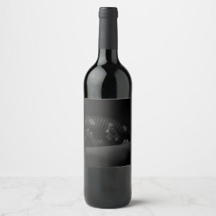 BW Scales Wine Label