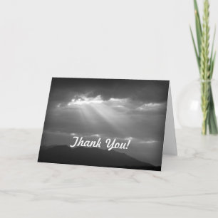 BW Sky Thank You Card