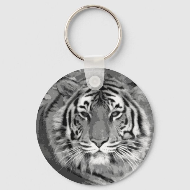 BW Tiger Key Ring (Front)