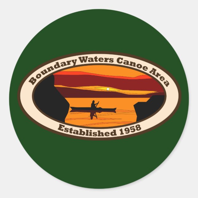 BWCA Emblem Classic Round Sticker (Front)