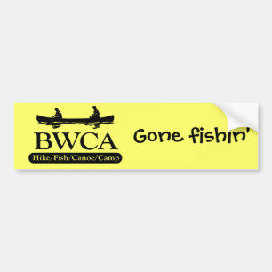 BWCA / Hike Fish Canoe Camp Bumper Sticker
