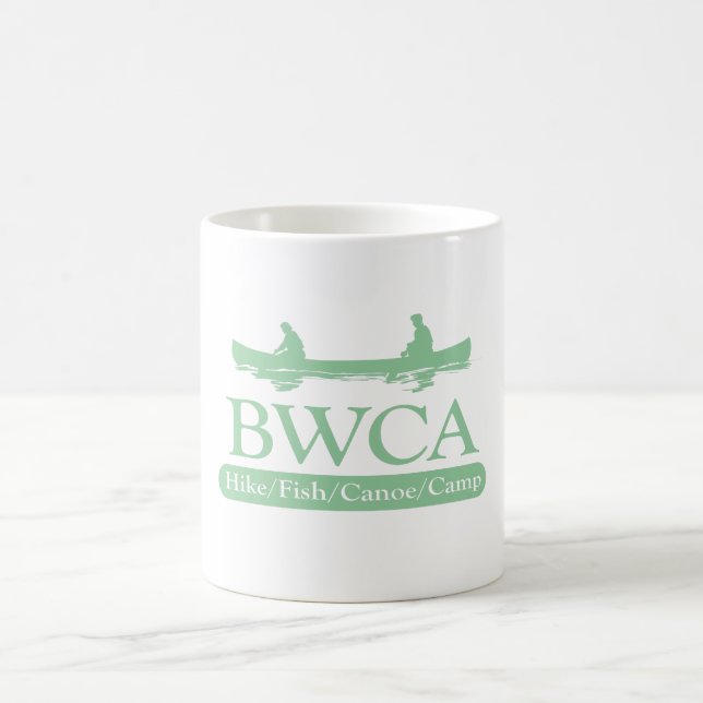 BWCA / Hike Fish Canoe Camp Coffee Mug (Center)