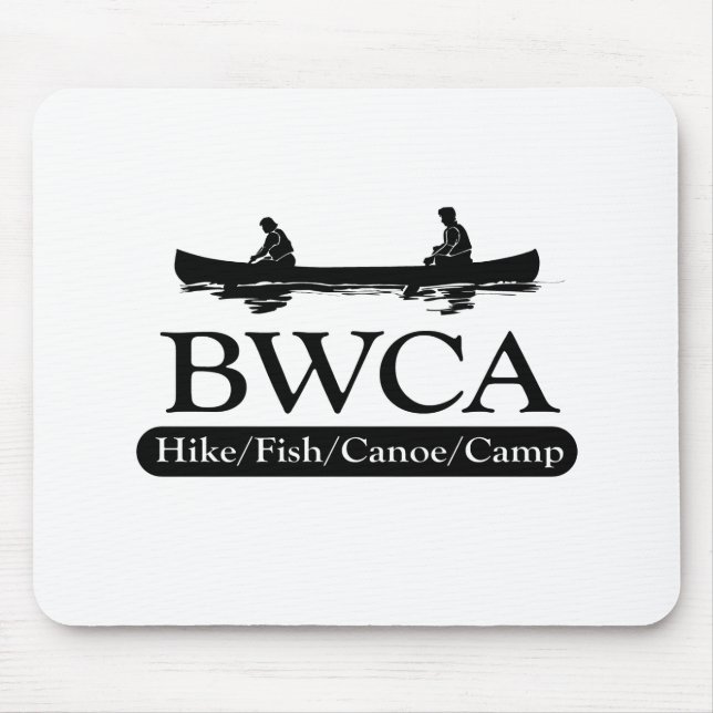BWCA / Hike Fish Canoe Camp Mouse Pad (Front)