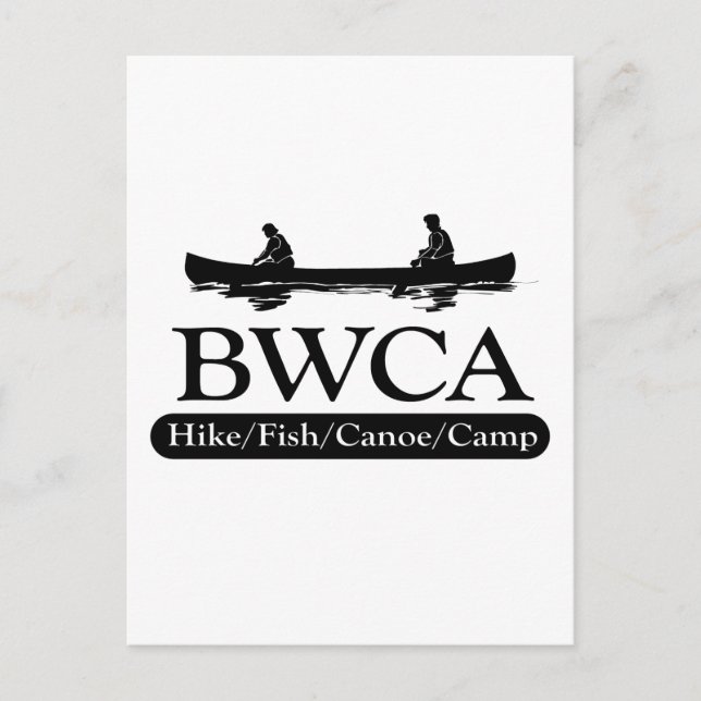 BWCA / Hike Fish Canoe Camp Postcard (Front)