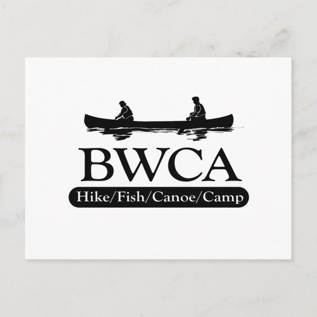 BWCA / Hike Fish Canoe Camp Postcard (Front)