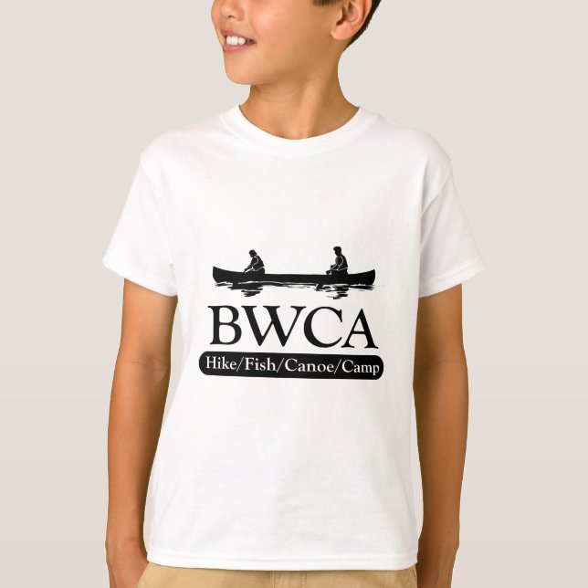 BWCA / Hike Fish Canoe Camp T-Shirt (Front)