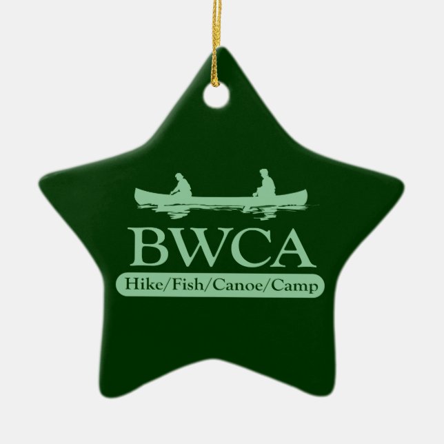 BWCA Ornament in Green (Front)