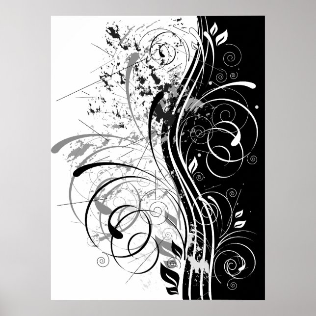 BWgrunge Poster (Front)