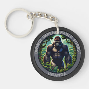 Bwindi Impenetrable Forest Uganda Key Ring