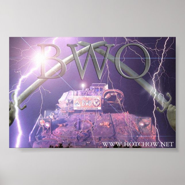 BWOlightning Poster (Front)