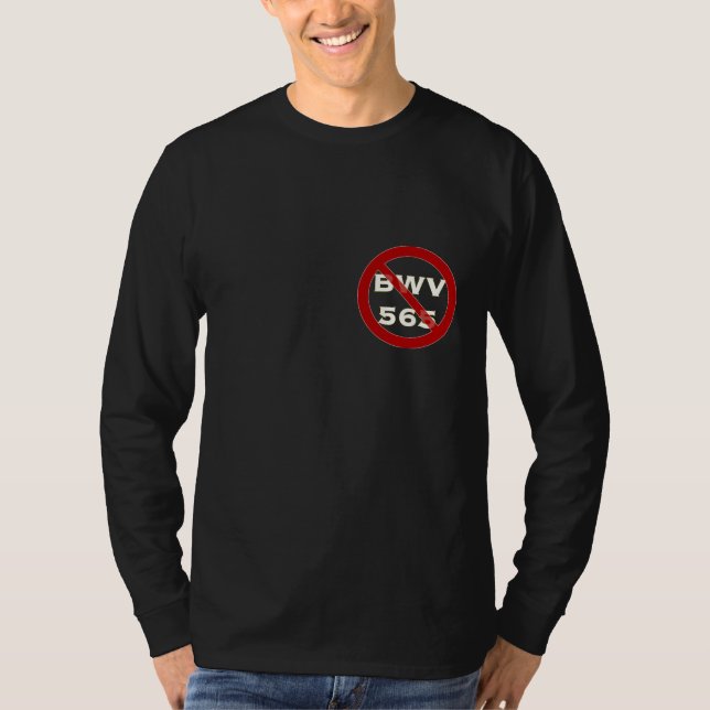 BWV565 forbidden t-shirt (Front)