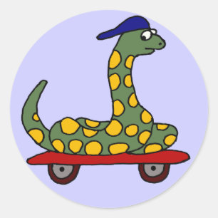 BX- Funny Boa Skateboarding Stickers