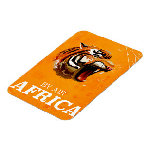 By Air Africa travel poster Magnet