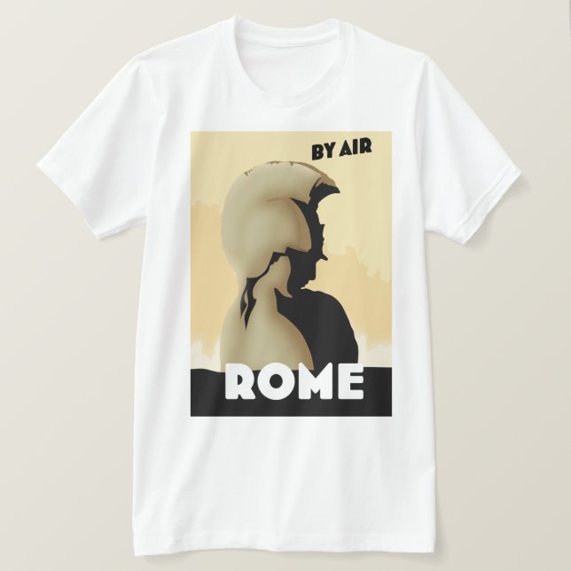 By Air Rome T-Shirt (Design Front)