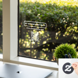 By Appointment QR Code, Personalised Business