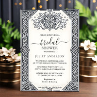 By Celtic Nordic Fun Mediaeval Scroll Bridal Showe