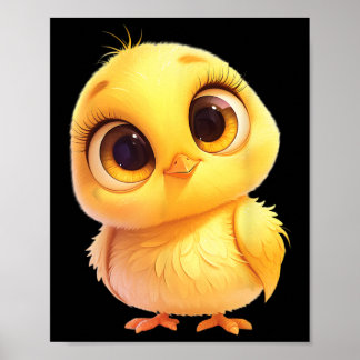 By Chick Farm Animal Chicken Poultry Farmer Men Wo Poster