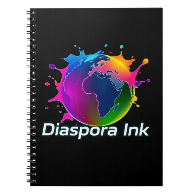 By Diaspora Ink.  Notebook/Journal.  Notebook (Front)