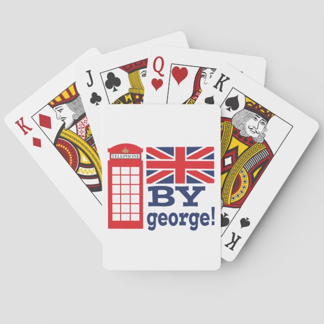 By George Playing Cards (Back)