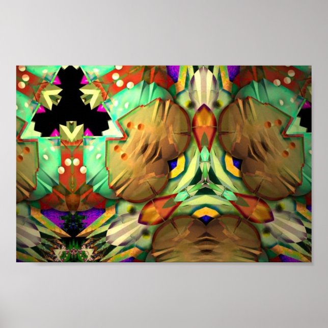 By Land 4 face Poster (Front)