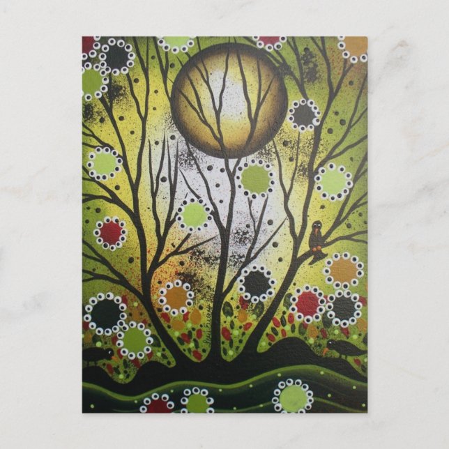 By Lori Everett_ Day Of The Dead,Mexican,DOD Postcard (Front)