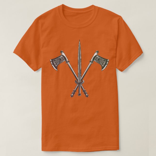 By my axe by my sword T-Shirt (Design Front)