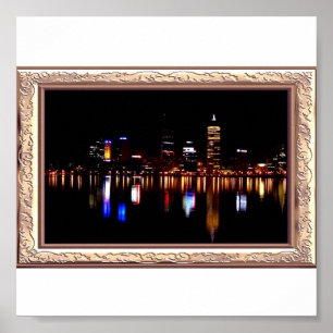 By Night Reflects Print