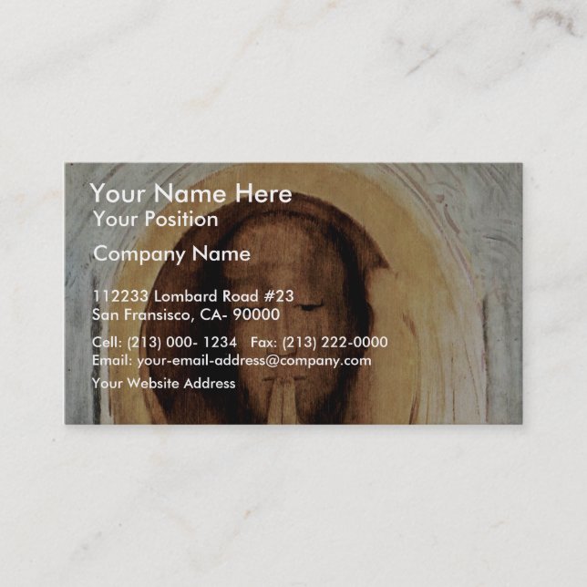 By Odilon Redon (Best Quality) Business Card (Front)