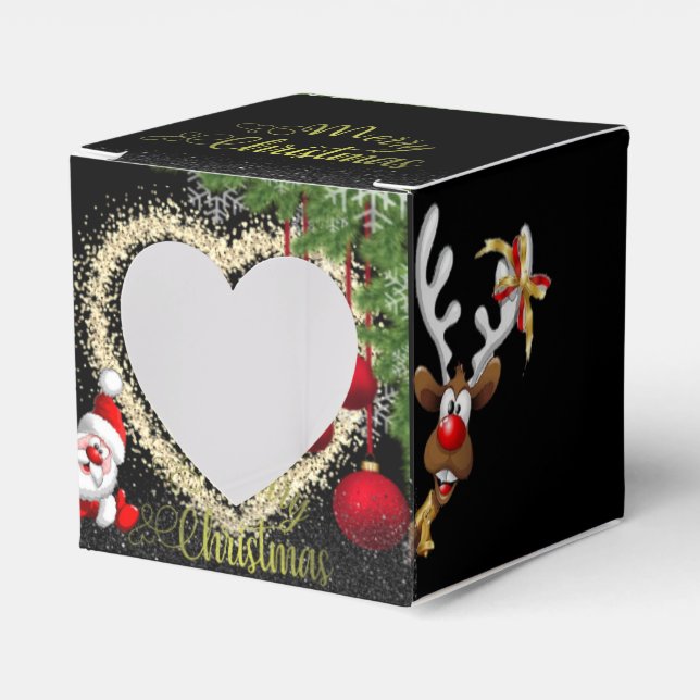 by Papa Noel with purine Favour Box (Front Side)