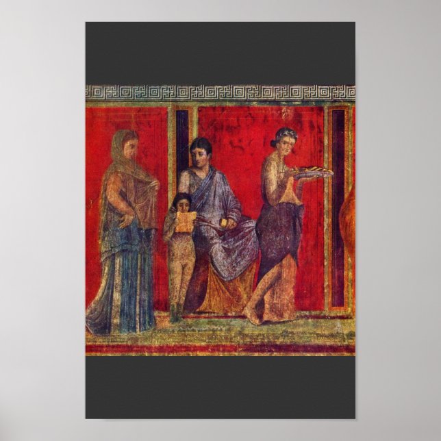 By Pompejanischer Maler Um 60 V. Chr. Poster (Front)