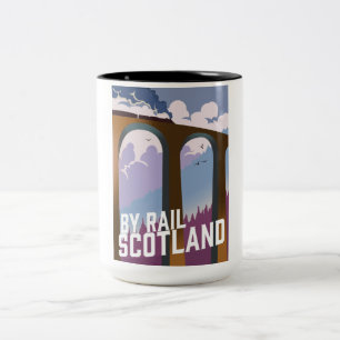 By Rail Scotland Giant Coffee Mug