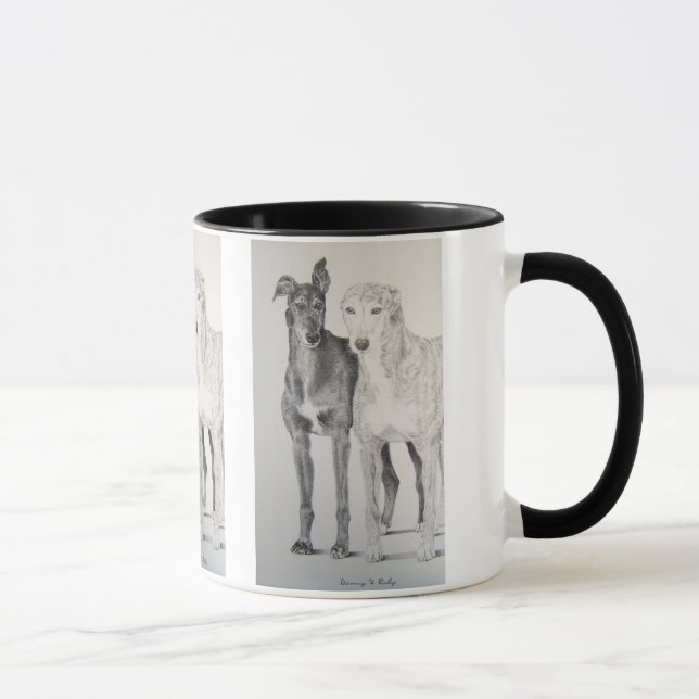 by special request - ruby danny mug (Right)