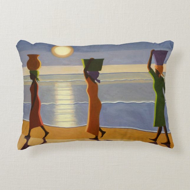 By the Beach 2007 Decorative Cushion (Front)
