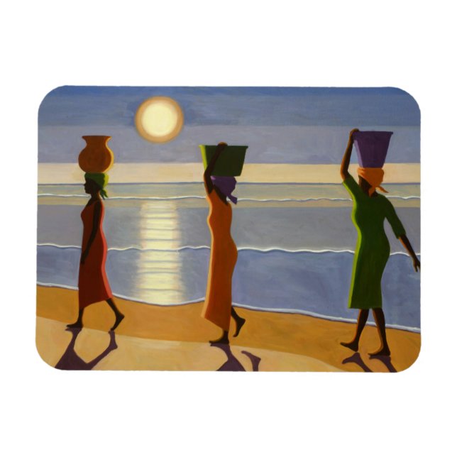 By the Beach 2007 Magnet (Horizontal)