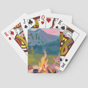 By The Campfire Playing Cards
